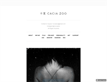 Tablet Screenshot of caciazoo.com